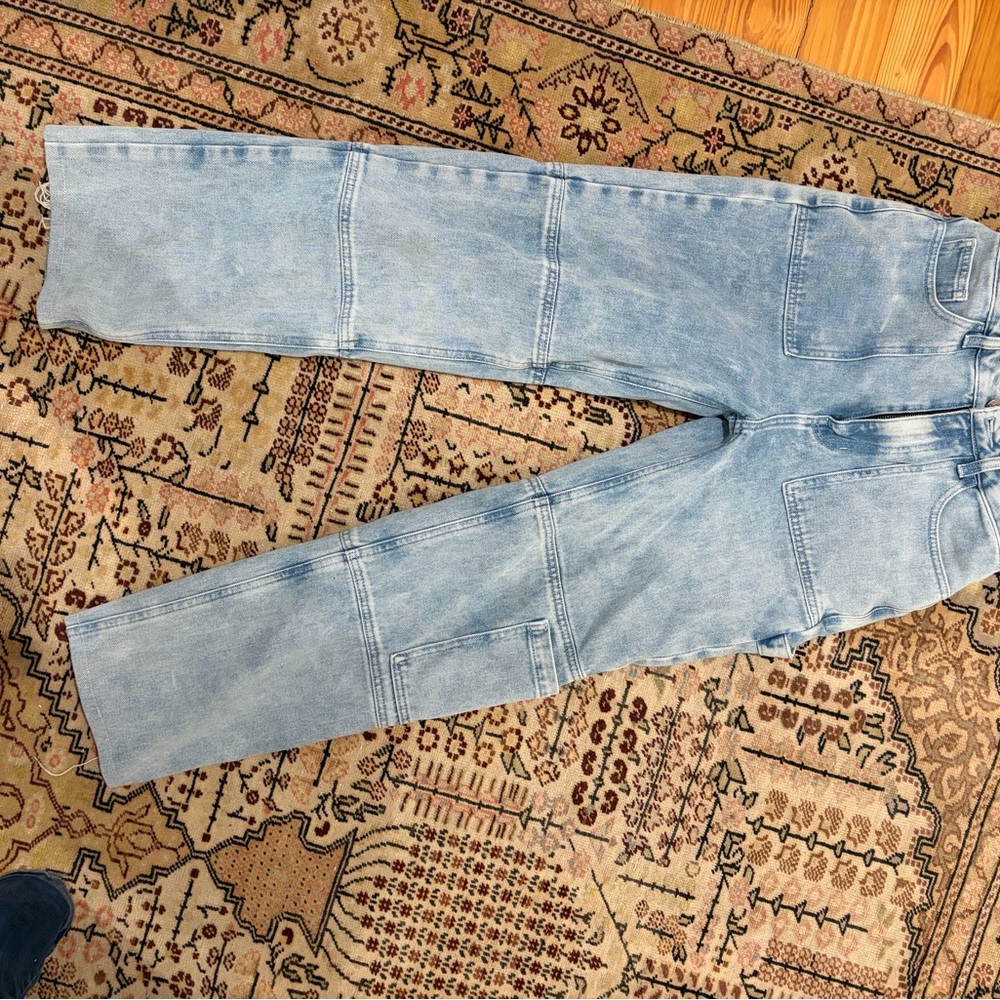 PacSun Light Blue Wide Leg Jeans
